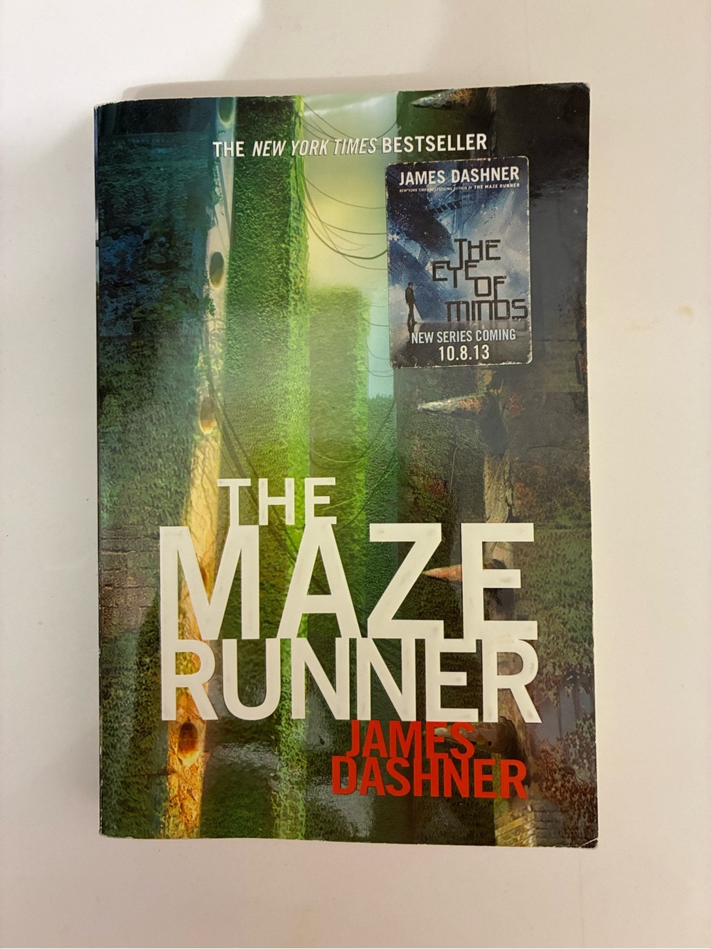The Maze Runner by James Dashner - Green Cover Paperback